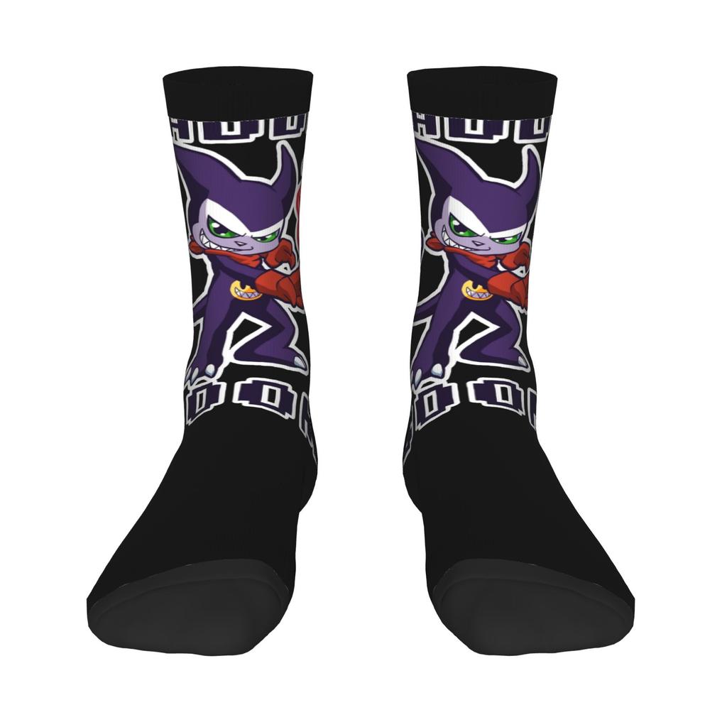 Winter Warm Hip-hop Unisex Digimon and Crests Socks Nostalgic Anime Breathable Skateboard Socks