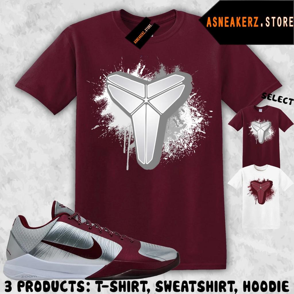 Футболка в тон кроссовкам KB 5 Protro Lower Merion Aces Match Sneaker Mamba Sheath T-shirt