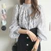 Good Fabric Spring Autumn Women Chiffon Blouse Japanese Korean Beach Shirt Lace Top Sunscreen Air Conditioning Shirt