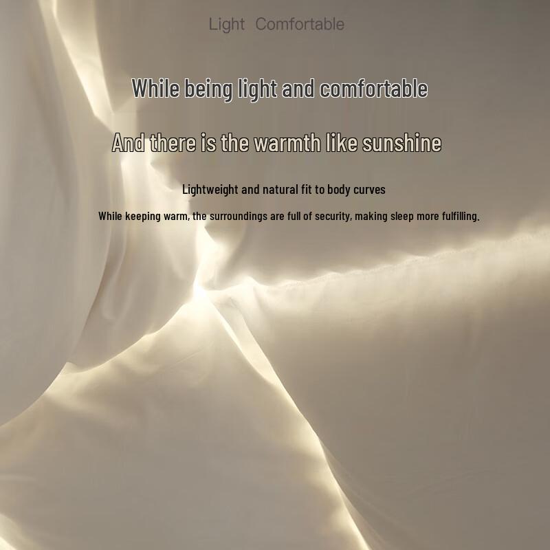 Yeyer 95% White Goose Down Winter Quilt