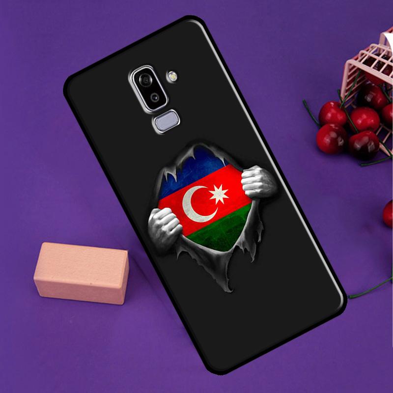 Флаг Азербайджана Герб Для Samsung Galaxy M35 M55 M15 M56 M36 M16 M31 M11 M13 M53 M12 M32 M52 M14 M34 M54 M06 Чехол
