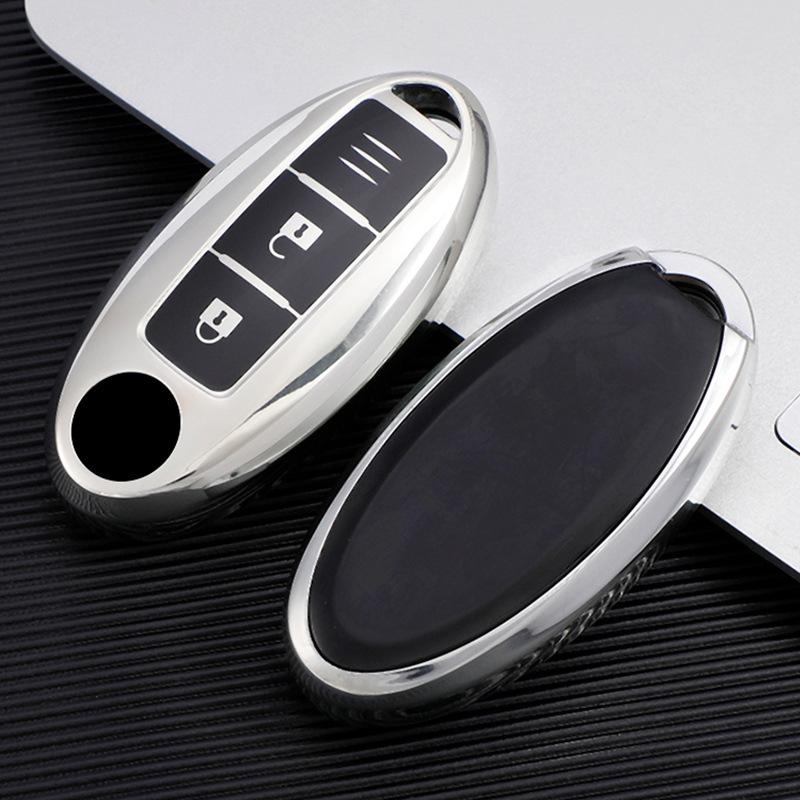 Новый мягкий чехол для ключей из ТПУ для Nissan Qashqai X-Trail T32 T31 Juke J10 J11 Kicks Tiida Pathfinder Note для Infiniti