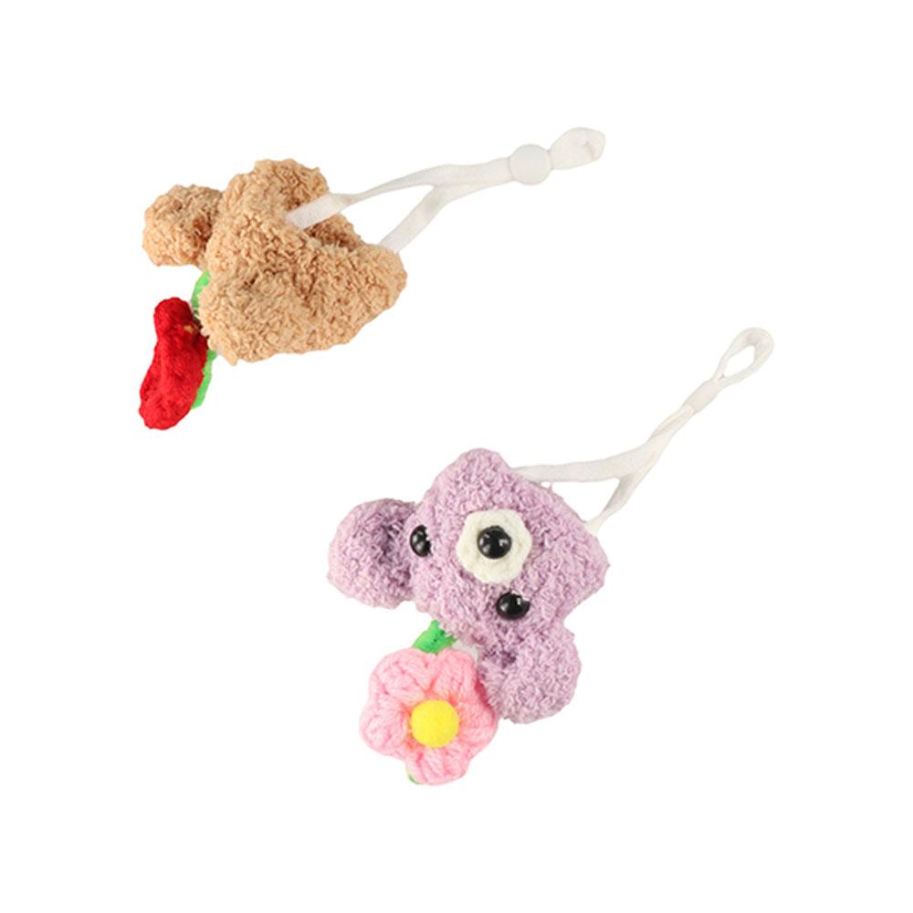 Soft Mini Pet Hat Decorative Crochet Knitted Hamster Hat For Birds Rat Guinea Pig
