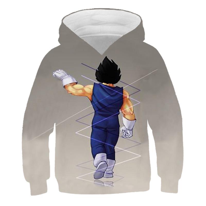2025 Kids Japanese Anime Super Dragon Ball Pullover Super Goku 3D Print Boy Streetwear Fashion Jumper Casual Dragon Ball Cool Hoodie