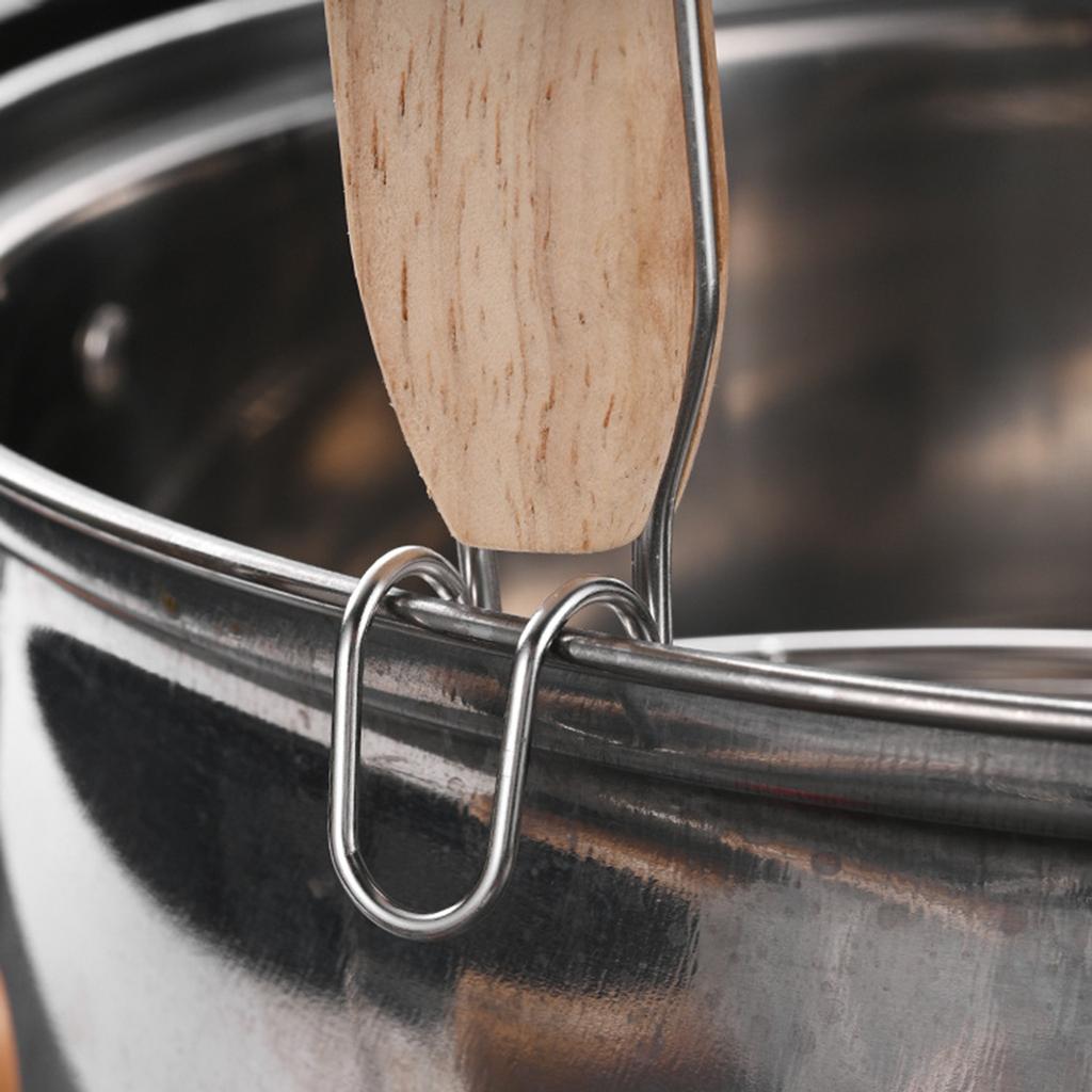 Multifuntional 201Stainless Steel Food Strainer Basket with Ergonomic Handle Suitable for Steaming and Blanching