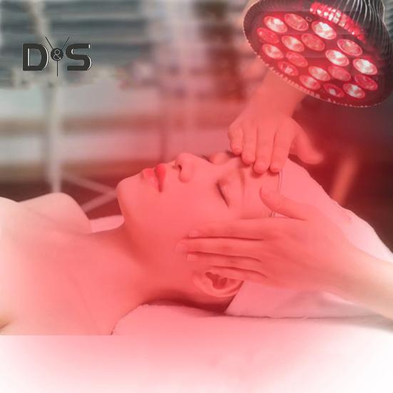 54 Вт УФ-лампа для загара лица и тела, вращающаяся на 180 градусов, лампа для защиты глаз, равномерный загар, регулируемая лампа для физиотерапии, подарок для любителей красоты