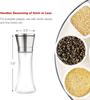 180/200 мл нержавеющая сталь стеклянная мельница для перца ручная соль мельница для перца кухонный гаджет бутылка для специй мельница бытовой инструмент