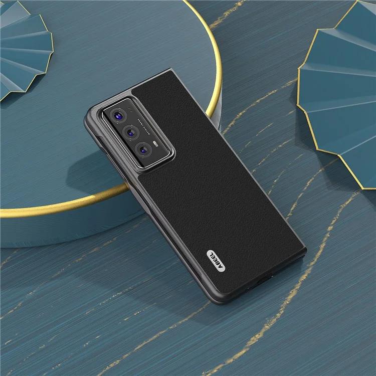 Для Honor Magic V2 5G противоударный чехол из натуральной коровьей кожи жесткий чехол для телефона из ПК