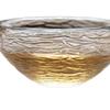 Three-Legged Golden Rim Crystal Glass Master Teacup