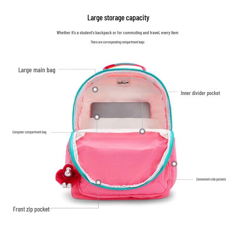 Kipling SEOUL Модный туристический рюкзак
