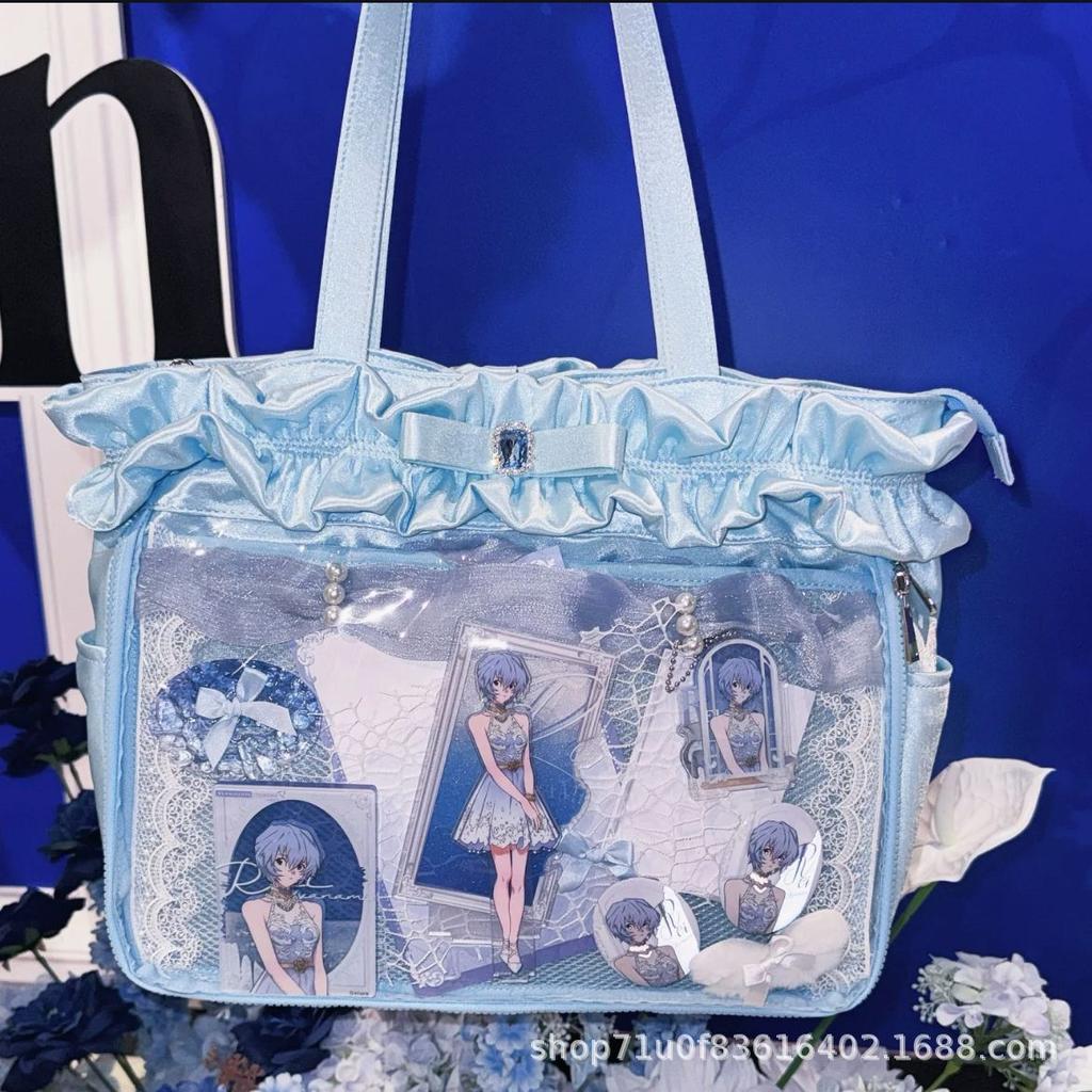 Оригинальная большая прозрачная сумка-тоут для бара с значком Millet Bar Pain Bag Tote Big Bag для выхода