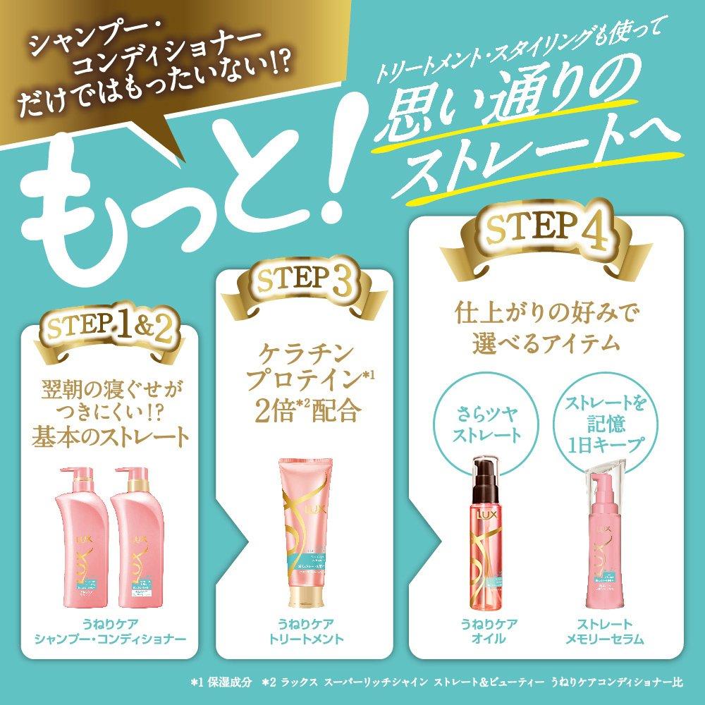 Lux Straight & Beauty Treatment (for straight hair) 180g