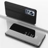 Xiaomi 12 Lite Flip Cover - Black Clear View Case by Hurtel