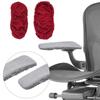 1 Pair Washable Dustproof Stretchable Slipcover Chair Armrest Cover Pads Chair Arm Covers