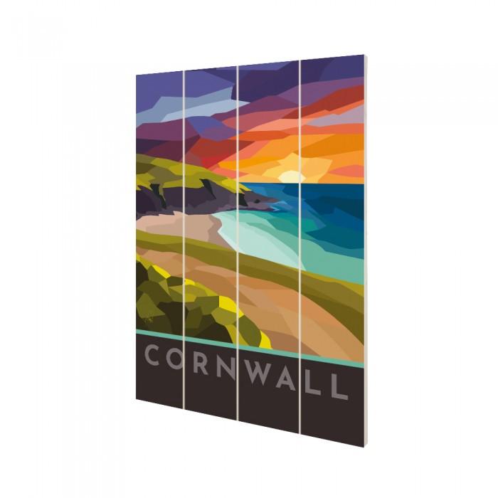 Джорджина Уэстли Корнуолл Витраж Деревянная доска