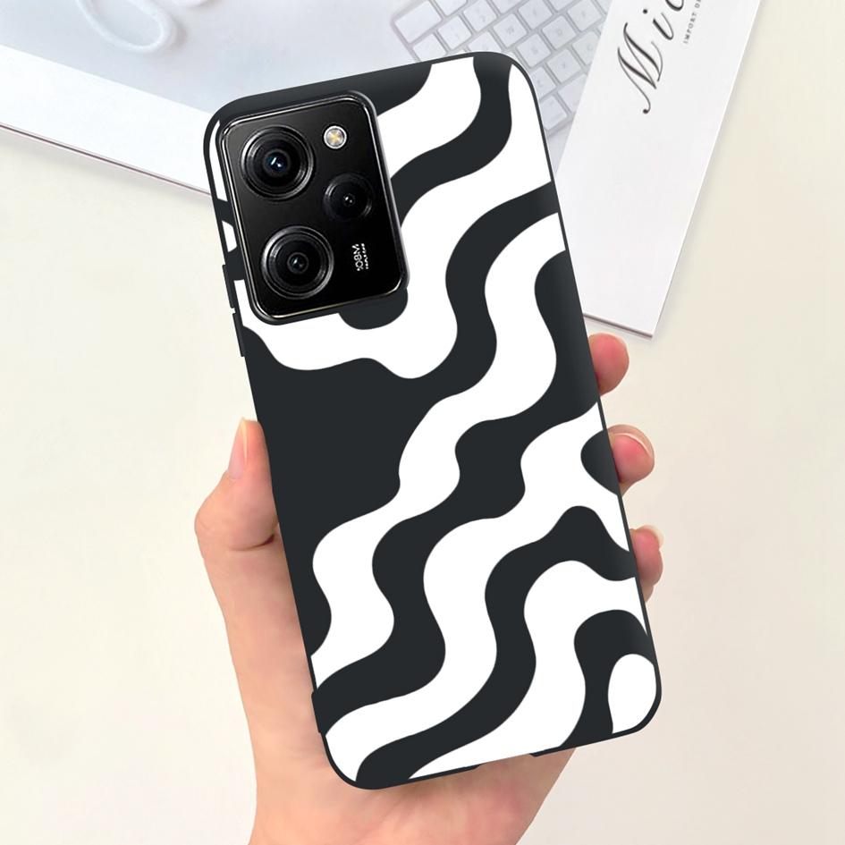 Для Xiaomi Poco X5 Pro 5G Чехол Ударопрочный Силиконовый Модный Узор Мягкая Тонкая Задняя Крышка Для Xiaomi Poco X5 X 5 PocoX5 X5Pro Capa