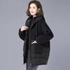 Cotton Clothing Women's Mid-length Cotton New Thickened Cotton Clothing Korean Style Loose Large Size Mother's Imitation Lamb Wool Coat
