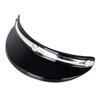 3 Snap-Button Visor Up Wind Shield Open Face Motorbike Helmet AntiUV Visor