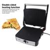 Электрическая сэндвичница Panini 2200 Вт Вафельница Кухонная техника Машина для приготовления вафель на завтрак Сковорода с антипригарным покрытием