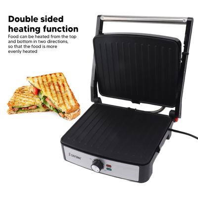 Электрическая сэндвичница Panini 2200 Вт Вафельница Кухонная техника Машина для приготовления вафель на завтрак Сковорода с антипригарным покрытием