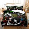 Jeff and Jane Creepypasta Bedding Set Single Twin Full Queen King Size Bed Set Adult Kid Bedroom Duvetcover Sets Anime