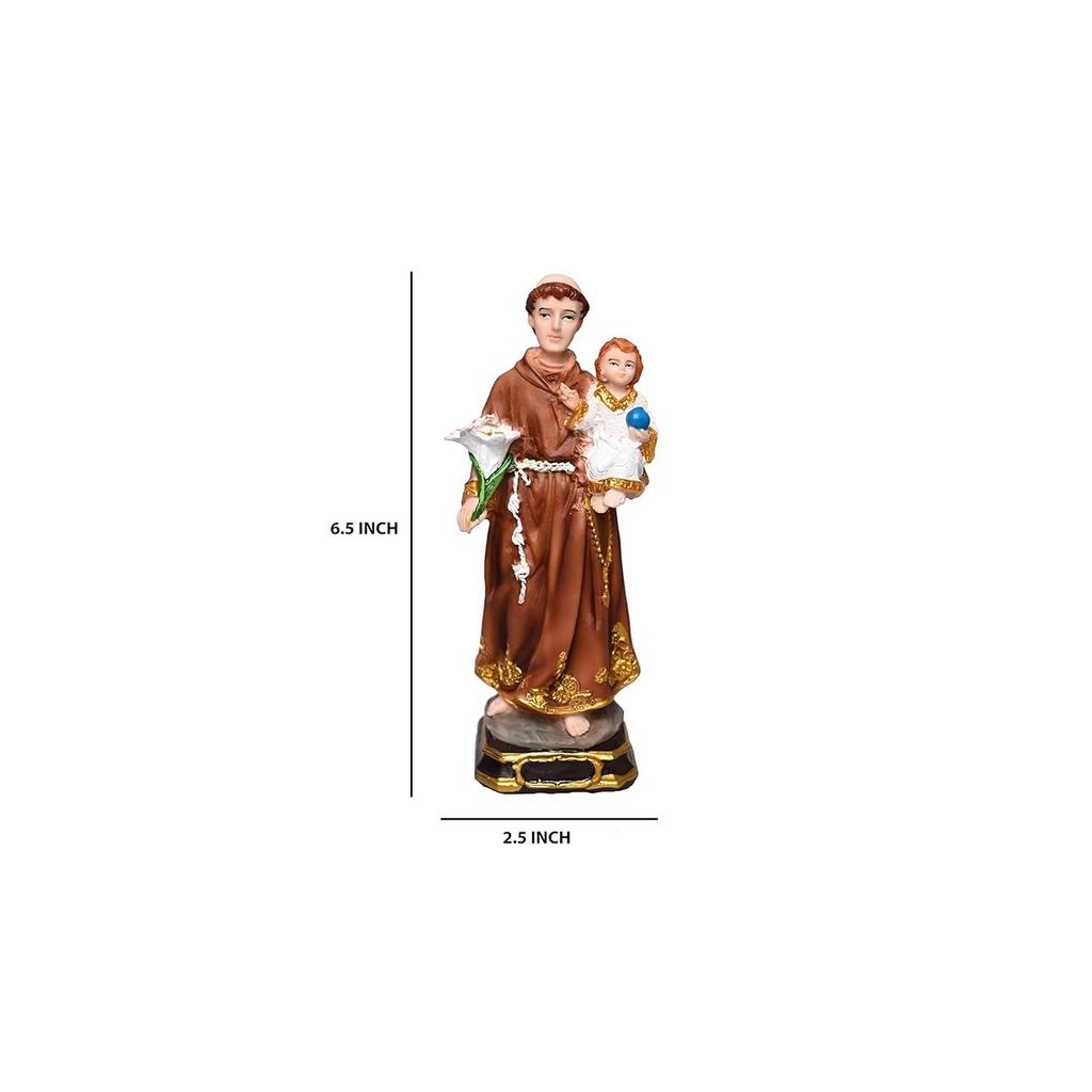 St Anthony/Anthony of Padua Idol Perfect for Home/Prayer Room/Gifting & Decoration