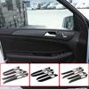 Для Mercedes benz ML GLE GL Class GLS320 400 2012- Автомобиль ABS Черный Внутренняя Отделка Двери Панель Крышка Отделка Аксессуары