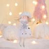 Mini Christmas Angel Doll Ornaments Christmas Tree Plush Angel Pendant for Xmas Birthday Thanksgiving Wedding Valentine's Day Decoration