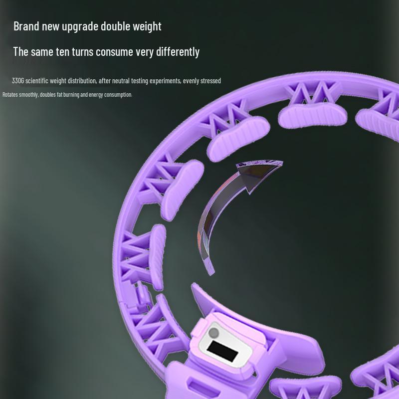 Умный утяжеленный хулахуп для похудения талии и тонизирования живота