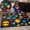 Space Felt Board Toys Early Education DIY Material Home Children Wall Games Decorations Trainin K1B5