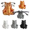 Милый Держатель для Очков в Виде Кошки 3D Печатный Животный Стенд для Очков Органайзер для Очков на Стол для Дома Офиса Прикроватной Тумбочки