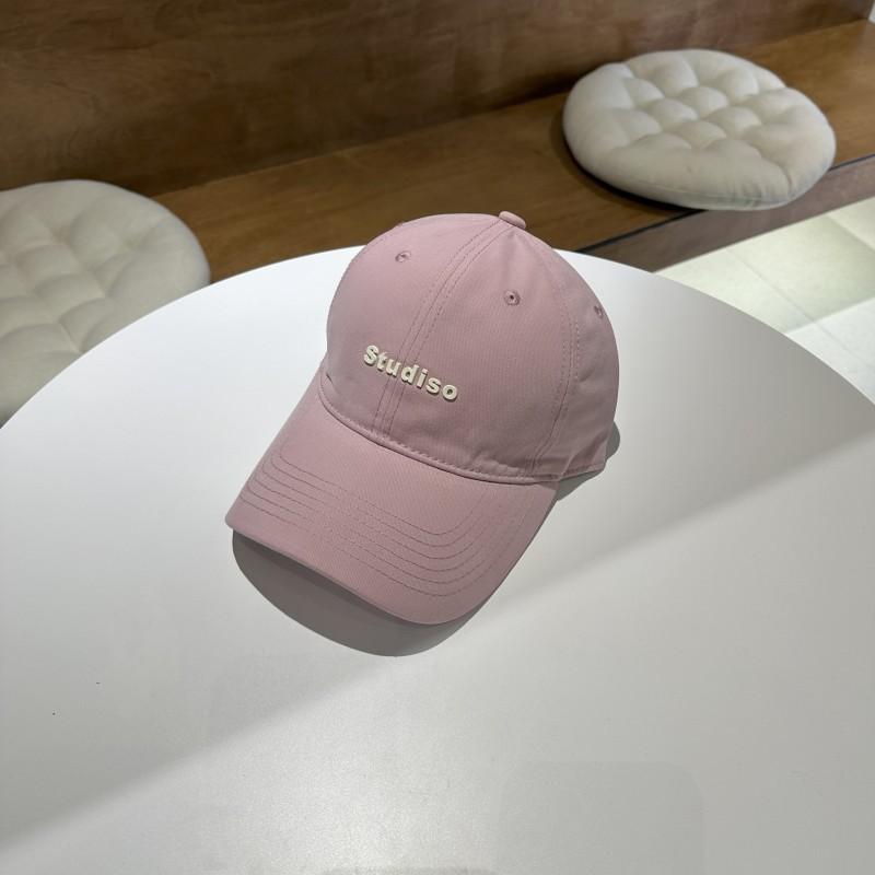 Trend Women's Spring and Autumn Letter Embroidery Cap Outdoor Men's Sunscreen Sun Hat Couple Baseball Hat