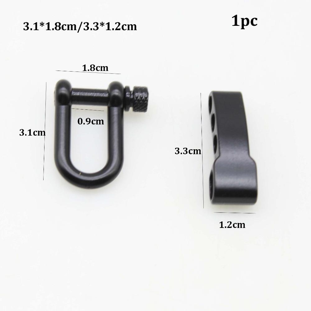 Multistyles Rope Paracord Buckle Survival Bracelets O-Shaped Shackle Outdoor Accessories