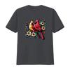 Adorable Red Cardinal Pair on Blooming Branch Spring Lovers T Shirt vintage Washed Comfortable designer clothes Slightly