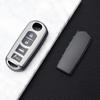 4 Buttons Auto Bag Gun Grey Car Key Cover Key Case for Mazda 2 3 6 Axela Atenza CX-5 CX5 CX-3 CX-7 CX8 CX-9 2016 2017 2018