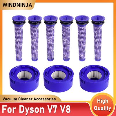 HEPA-фильтр Для Dyson V7 V8 Аксессуары Беспроводной пылесос Моющийся фильтр Замена Для эффективной уборки Запасные части