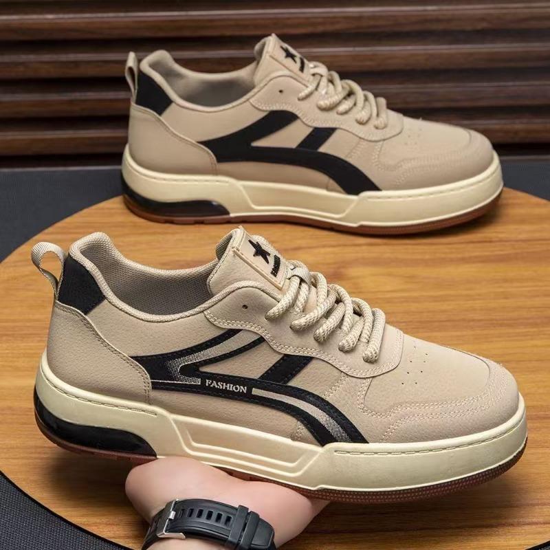 Men S Casual Board Shoes Breathable Thick Sole Fashion Running Sneakers