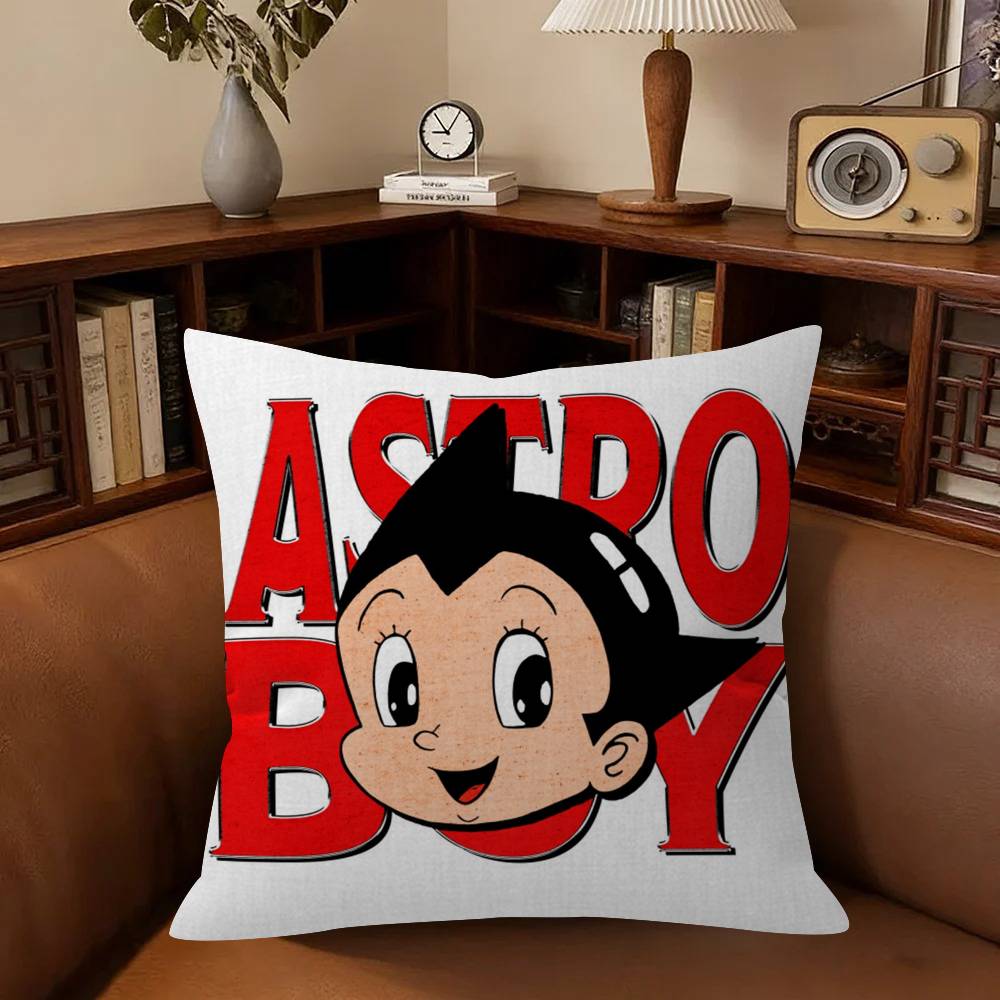 Cushion Personalized Picture Text Home Decorative Pillows Household Gifts 45X45Cm Popular Anime Astro Boy