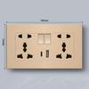 Wall Mount Switch Socket Plastic USB Charger Socket  Electrical Installation