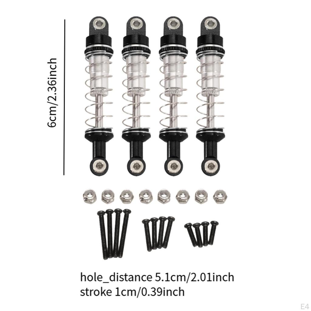 Амортизатор Демпфер Подвеска 1:12 Деталей для Радиоуправляемого Внедорожника MN D96 WPL C14 C24 C34