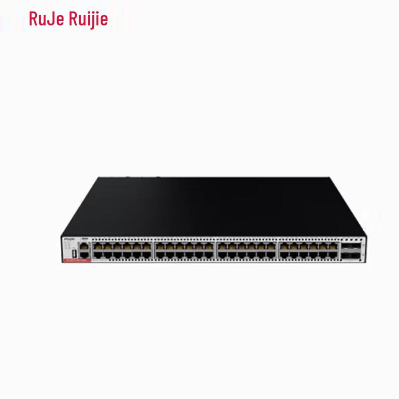 Управляемый коммутатор Ruijie RG-S5310-48GT4XS-P-E, 48 портов Gigabit PoE+, с поддержкой E