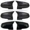 1Pair Side Rearview Wing Mirror Cover Caps For BMW 1 2 3 4 Series F20 F30 F31