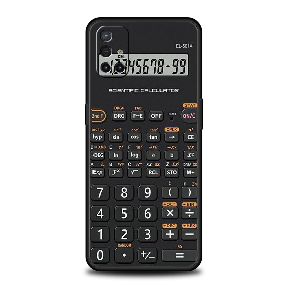 Ретро-чехол-телефон-калькулятор для OnePlus 13 12 11 10 9 8 7T Pro 13R 12R 10R 9RT 8T Nord N200 N30 2T CE 2 3 5G Lite Мягкий чехол