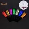 Luminous Fan LED Ambiance Light Foldable 12V 8 Inch Glowing Strong Hinge KTV Bar Club Decoration Night Performance Prop Hand Fan
