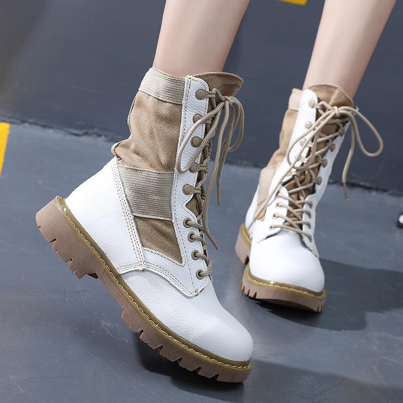 Кожаные туфли для инструментов, мужские, для отдыха на природе, водонепроницаемые ботинки Martin, женские ботинки, кожаные военные ботинки, средние и высокие ботинки для пустыни