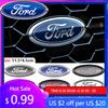 Новая автомобильная наклейка 2026 года Логотип Ford 11,3x4,5 см ABS Автомобильный передний капот Значок на капот Задний значок Аксессуары Для Focus Fiesta Mondeo F150 R