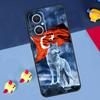 Флаг Волк-индеец Турция Для OPPO Reno 12F 13F 14F 11F 10 11 12 13 14 Pro 8T 7 8 Lite OPPO Find X9 X8 X6 X5 Pro Чехол