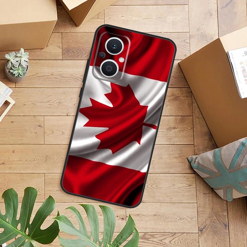 Канада Канадский флаг Чехол для телефона для OPPO Reno 14 12 11 13 F 10 Pro 8T 8 Lite OPPO Find X9 X8 X6 X5 Pro Задняя крышка