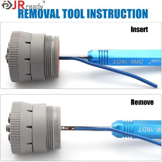 JRready ST5231 Инструмент для извлечения контактов Deutsch DRK-20DTM DRK-16DT DRK-12DTP С DRK-RT1B, Инструмент для разъединения разъемов Для solid-контактов Deutsch