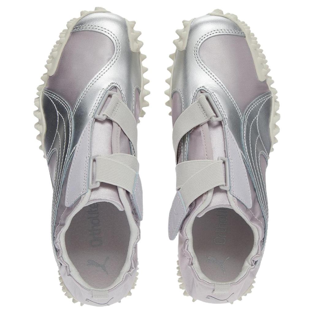 Puma Mostro Power & Grace Comfortable Trendy Lace-Up Ballet Creeking Low-Top Lifestyle Casual Shoes Unisex Casual Shoes Silver 399827-03